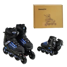 Раздвижные ролики Best Roller колеса PU 90422-L (39-42) Синие: Цвет синий