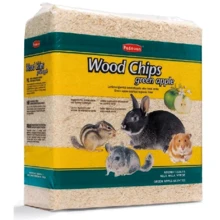 Наполнитель для грызунов Padovan Wood chips apple Древесный впитывающий 1 кг 14 л (PP00016): Вид Древесный