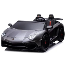Детский электромобиль Bambi Racer Lamborghini Aventador серый (M 5738AL-11): Вид автомобиль