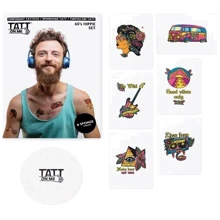 Временные тату TATTon.me 60s Hippie set (TS60sHippie): Производитель TATTon.me