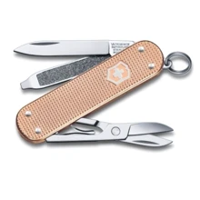 Мультитул Victorinox Classic SD Alox Colors Fresh Peach 58мм/5функции/рифленый бежевый (0.6221.202G): Тип мини-мультитул