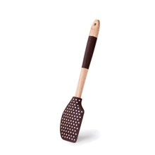 Лопатка Fissman CHEF's TOOLS 30.5 см (1465): Материал силикон, дерево