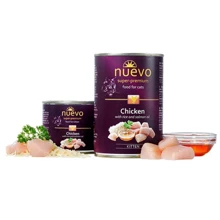 Влажный корм Nuevo Kitten для котят с курицей, рисом и лососем 400 г (95114 (422)): Тип Влажный корм