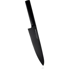 Ніж кухарський Fissman Shinto black 20 см (2430): Лезо Нержавеющая сталь