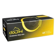 Презервативи DOLPHI Anatomic Ultra thin, 48 шт: Тип Ультратонкі
