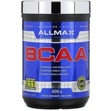 Амінокислота для спорту Allmax Nutrition BCAA 2:1:1 400 g /80 servings/ Natural: Смак Без вкуса