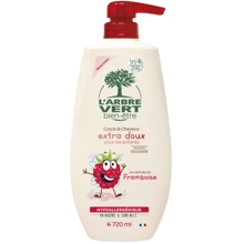L’Аrbre Vert Гель для душа детский с экстрактом малины 720 ml: Тип Гель