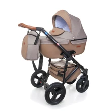 Универсальная коляска 2-в-1 Broco Capri textile cappuccino: Тип коляски универсальная коляска (2-в-1)