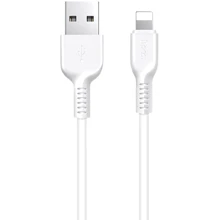 Кабель Hoco USB Cable to Lightning X13 2A 1m White: Тип USB Cable - Lightning
