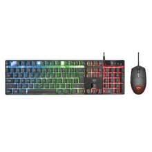 Клавиатура Trust GXT 838 Azor BLACK (23722): Подключение проводное