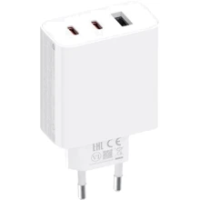 Зарядное устройство Xiaomi Wall Charger USB+2xUSB-C GaN 67W White (BHR7493EU): Особенности Power Delivery (PD), USB-C, Быстрая зарядка