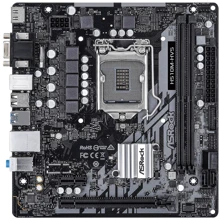 ASRock H510M-HVS microATX 2xDDR4 3200, HDMI, D-SUB: Оперативна пам'ять 2xDDR4 3200 МГц, до 64 ГБ