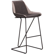 Стул барный AMF Custer gunmetal, cowboy Dark Gray/Light Gray (521988): Производитель AMF