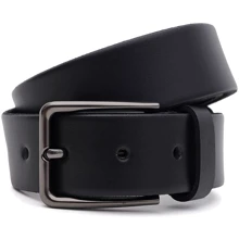 Чоловічий ремінь Borsa Leather чорний (125v1fx70-black): Стать Мужской