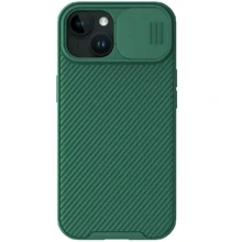 Чехол для iPhone Nillkin CamShield Pro Deep Green for iPhone 15: Цвет зеленый