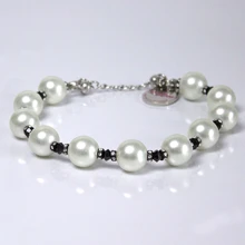Ожерелье Shiboo Fashion-Pearls для собак черно-белое 30 см: Производитель Shiboo