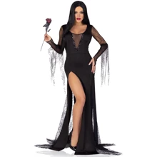 Эротический костюм Мортиши Аддамс Leg Avenue Sexy Spooky Morticia L: Для кого Для женщин