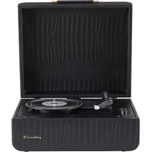 Виниловый проигрыватель Crosley Mercury (Black Croc): Привод ременной