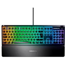 Клавиатура SteelSeries Apex 3 Whisper Quiet Switches (64813): Подключение проводное