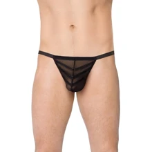 Мужские стринги SoftLine - Mens Thong 4527, OneSize (black): Для кого Для мужчин