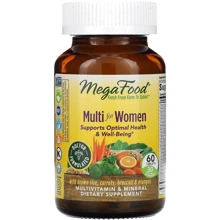 MegaFood Multi for women Мультивітаміни для жінок 60 таблеток: Тип мультивітаміни