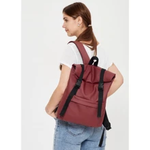 Женский рюкзак Sambag RollTop Milton бордовый (24211005): Пол Женский