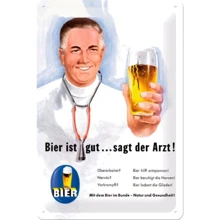 Табличка Nostalgic Art "Bier ist gut... sagt der Arzt" (22155): Производитель Nostalgic Art