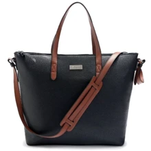 Женская сумка тоут Monsen черная (C1GH0675bl-black): Пол Женский