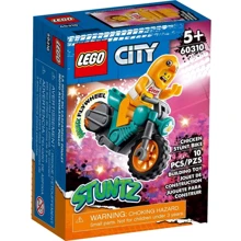 Конструктор LEGO City Цыпленок на каскадерском мотоцикле (60310): Серия City
