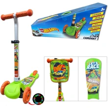Самокат Країна Іграшок Hot Wheels, PU, LED (LS2115): Количество колес 3