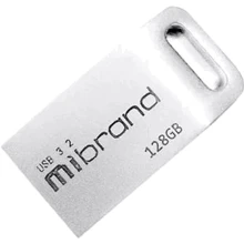 USB-флешка Mibrand 128GB Ant USB 3.2 Silver (MI3.2/AN128M4S): Стандарт USB USB 3.2