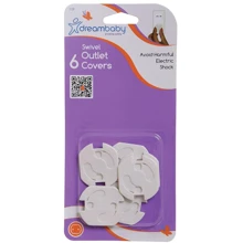 Заглушка для розетки DreamBaby EURO маленька 6 шт. (G139): Виробник Dreambaby