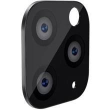 Защитное стекло для iPhone WK Camera Tempered Glass Metal Black (WTPC-006) for iPhone 11 Pro/iPhone 11 Pro Max: Тип защиты экрана на камеру