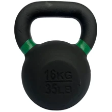 Гиря Toorx 16 кг із гумовою підставкою Black (KGV-16) (931121): Вага, кг 16