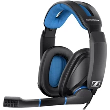 Наушники Sennheiser GSP 300 3.5mm (1000238): Тип конструкции накладные