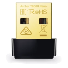 Адаптер Wi-Fi TP-Link ARCHER-T600U-NANO: Тип адаптера USB