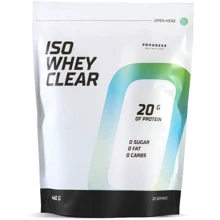 Протеин Progress Nutrition Iso Whey Clear from 86% protein 460 g / 20 servings / Red Fruit Jelly & Kiwi: Вид Сывороточные