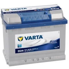 Varta 6СТ-60 Blue Dynamic (D24): Ємність, Ач 60