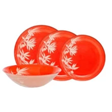 Столовый сервиз Сервиз Luminarc Darjeeling Orange H3581 (19 пр.): Количество персон 6
