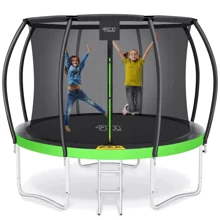 Батут 4FIZJO Premium 10FT 312 см 4FJ0365 Black/Green с внутренней сеткой (4FJ0365): Производитель 4FIZJO