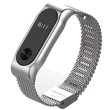 Металлический ремешок для Mi Band 2 Silver 14mm: Тип Ремешок