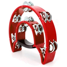 Тамбурин MAXTONE 818 Dual Power Tambourine (Red): undefined undefined