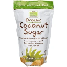 NOW Foods Real Food Organic Coconut Sugar Кокосовий цукор 454 г: Форма випуску порошок