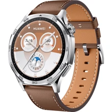 Смарт-часы Huawei Watch GT 5 46mm Brown: Дисплей 1.43" AMOLED (466x466) / 326 ppi