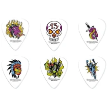 Медіатор Набор медиаторов DUNLOP BL100P1.14 BLACKLINE ORIGINAL PLAYER'S PACK 1.14: Тип Медіатор