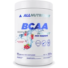 Амінокислота для спорту All Nutrition BCAA Max Support Instant 500 g /50 servings/ Raspberry: Смак Малина