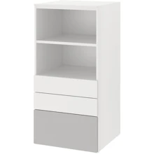 Стеллаж ІКЕА SMÅSTAD / PLATSA 60х57х123 см (093.878.13): undefined undefined