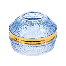 Ваза Lefard скляна блакитна 18x12 см (811-056): Тип Ваза