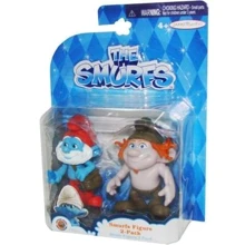 The Smurfs 7см Набор с фигурками "Папа Смурф и Хакус" (53968): Тип Набор игровых фигурок
