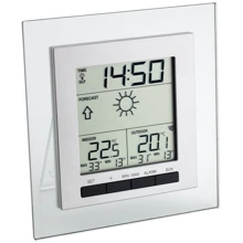 TFA "Square", 131х125х26 мм: Метео измерения Атмосферное давление, Внешняя температура, Внутренняя температура